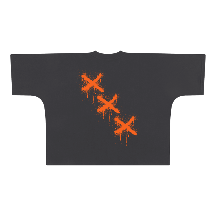 Oversize One-piece Pattern Cut Boxy Tee - 300 GSM