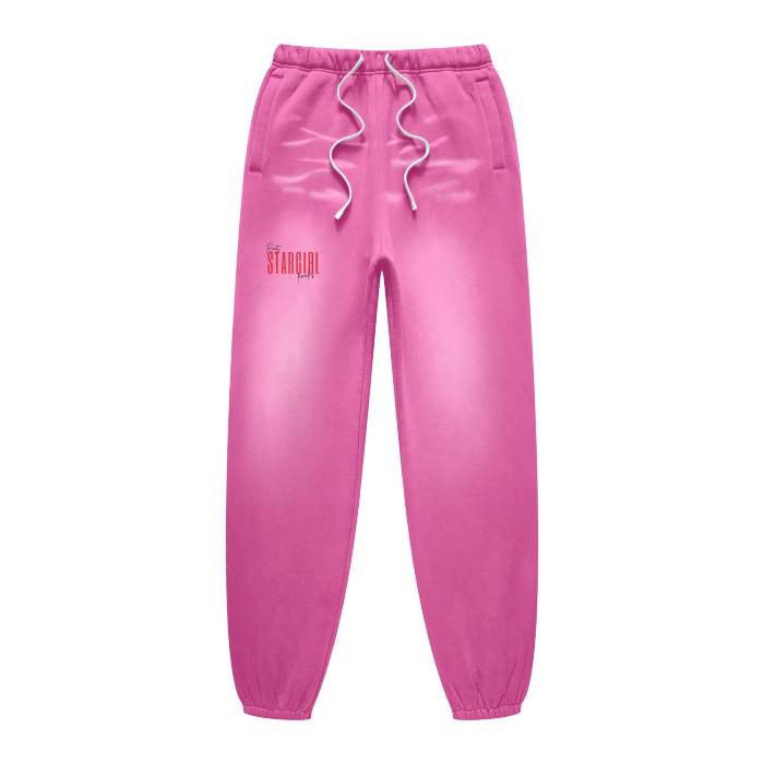 Streetwear Unisex Monkey Washed Dyed Fleece Joggers