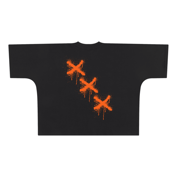 Oversize One-piece Pattern Cut Boxy Tee - 300 GSM