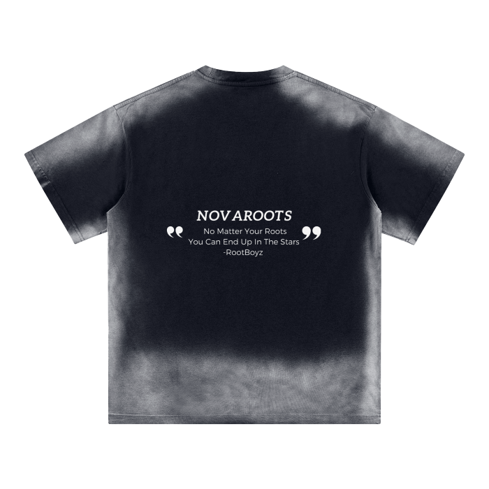 Washed Edge Drop Shoulder T-Shirt - 250 GSM