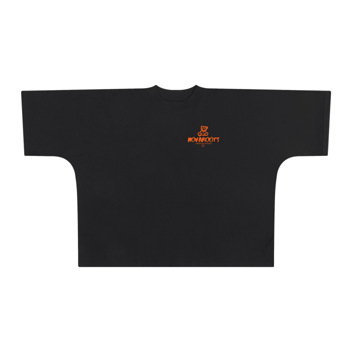 Oversize One-piece Pattern Cut Boxy Tee - 300 GSM
