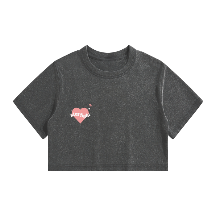 Crop Top T-Shirt - 220 GSM
