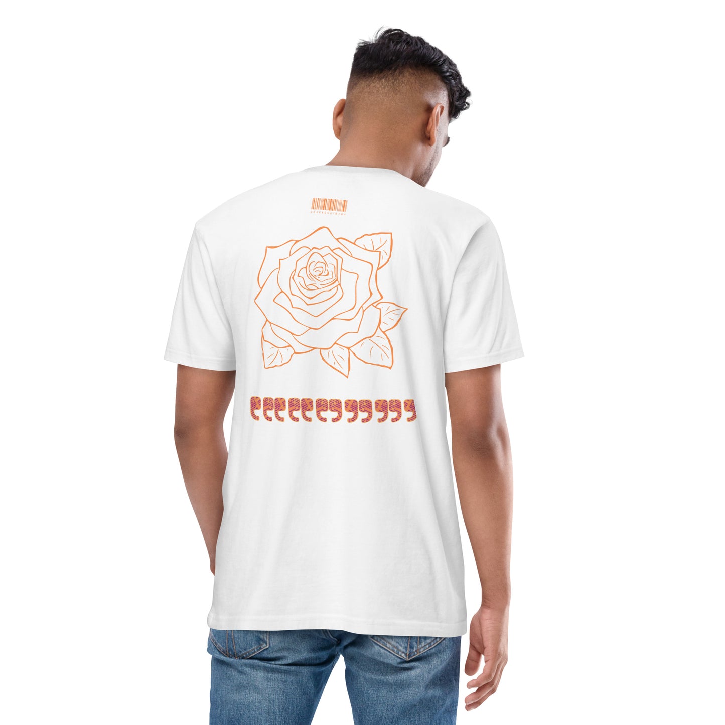Matching Flower Dust premium heavyweight tee