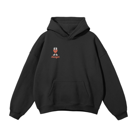 Streetwear Unisex Oversized Solid Color Fleece Hoodie