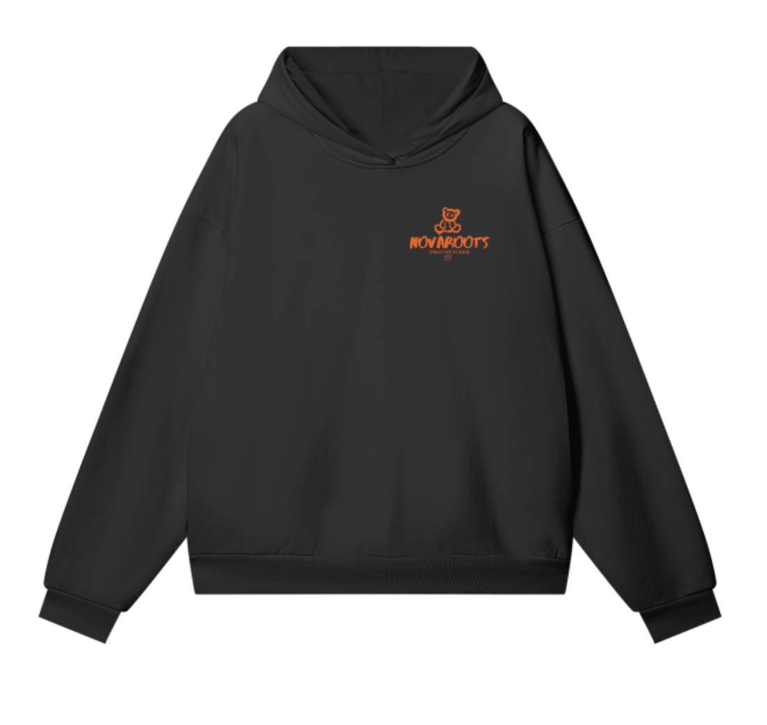 NOVABEAR Super Heavyweight 460G Fleece Oversized Hidden Pocket Hoodie