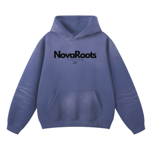 NovaRoots Soft Washed Dyed Fleece Hoodie