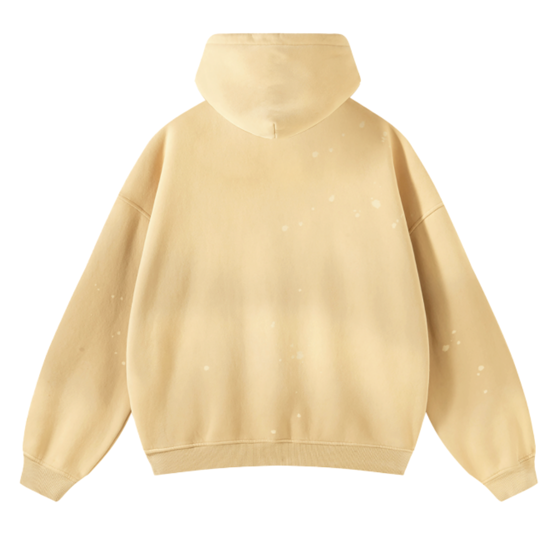 NOVABEAR Washed Frayed Effect Hoodie