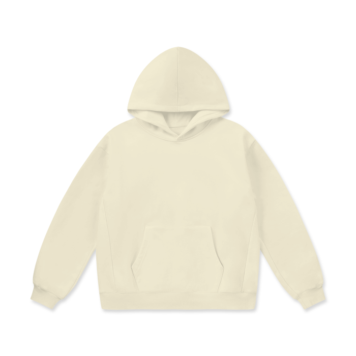 Oversize Heavyweight Fleece Hoodie - 460 GSM