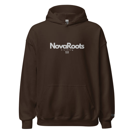 BIG Embroidered NovaRoots EST Hoodie