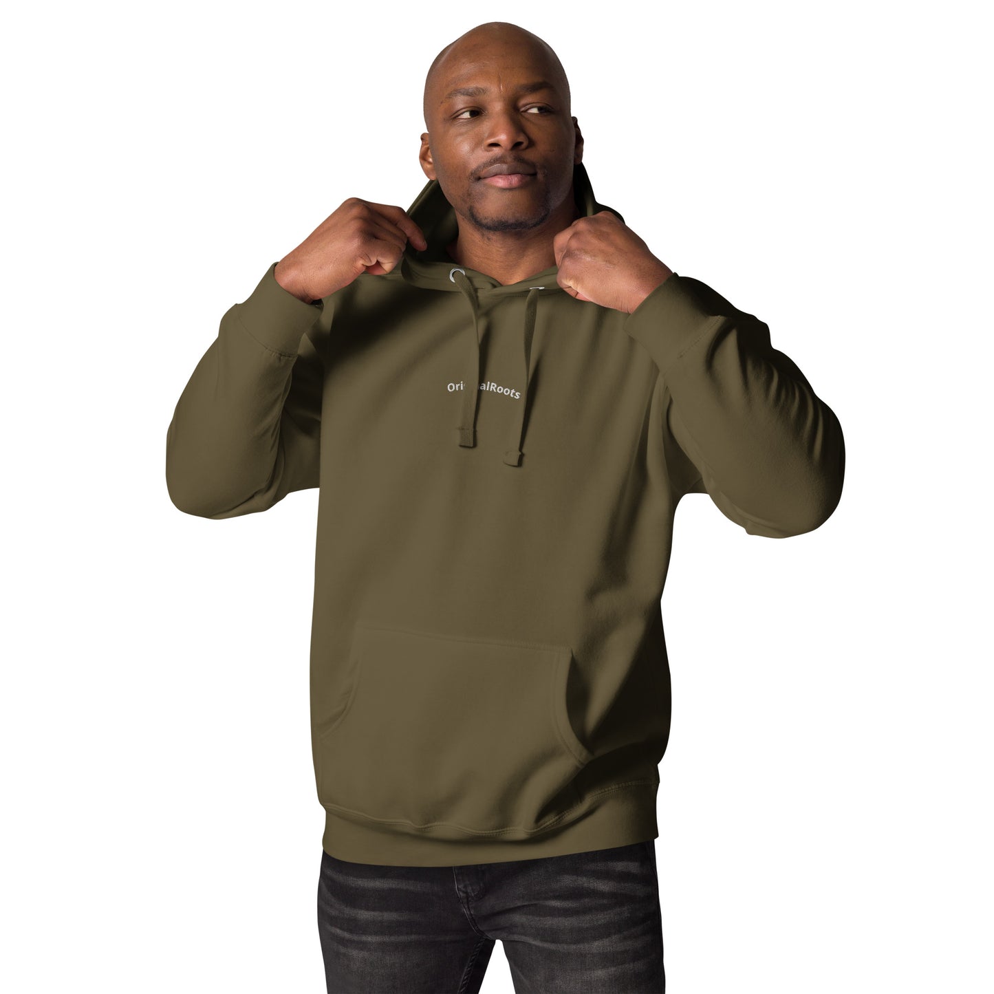 Original Roots Embroidered Premium Hoodie